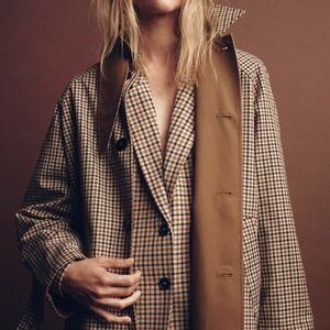 Reversible trench coat